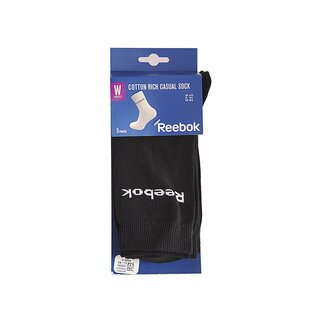 Reebok Damensocken, 3er-Pack, schwarz - Thin Women, 3-pack, black - X16358