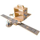 Spielkoffer Flughafen aus Holz