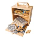 Spielkoffer Flughafen aus Holz