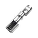 VisorTech Elektronischer WLAN Tür-Schließzylinder, App, Transponder & Zahlencode