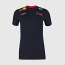 Red Bull Mark Verstappen Fahrer T-Shirt Navy Damen TF5887
