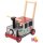 Schiebewagen aus Holz im Lok-Design