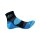 More Mile Laufsocke London türkis-schwarz, Viertelsocken