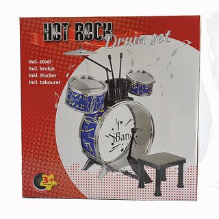 Schlagzeug Drum Set Trommel Set für Kinder mit Hocker
