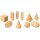Geometrische Körper, natur - Montessori