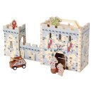 Spielkoffer Burg aus Holz