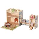 Spielkoffer Burg aus Holz