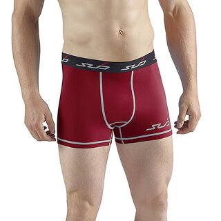 Sub Sports Herren Dual Kompressionsshorts Funktionswäsche Base Layer Boxershorts kastanie maroon XXL