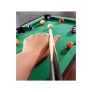 Playtastic Mini-Billardtisch mit 2 Queues & 16 Kugeln