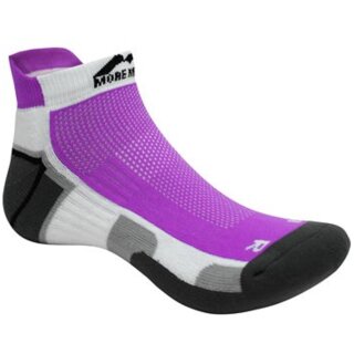 More Mile Laufsocke Miami, pink, Sneaker-Socke