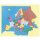 Puzzlekarte Europa - Montessori
