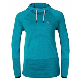 Odlo Hoody midlayer seamless BRIANA türkis - 349101-70440
