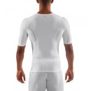 SKINS Dnamic Top Short Sleeve White Men
