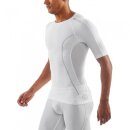 SKINS Dnamic Top Short Sleeve White Men