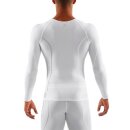 SKINS Dnamic Top Long Sleeve White Men