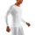SKINS Dnamic Top Long Sleeve White Men