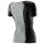 SKINS Top Short Sleeve Black/Limoncello Women