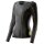 SKINS Top Long Sleeve Black/Limoncello Women