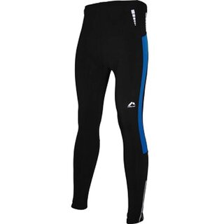 MoreMile Winterlaufhose Montreal schwarz-blau