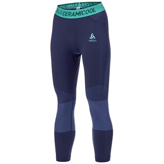 Odlo Tights CERAMICOOL MOTION Bottom blau - 360281-40250
