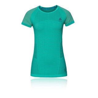 Odlo T-Shirt CERAMICOOL MOTION Damen kurzarm grün - 350121-40225