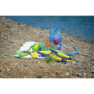 2in1 Strandspiel & Wasserbomben-Beachset (6-teilig)