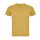 Sport-T-Shirt, gelb, mit Wunsch-Aufdruck